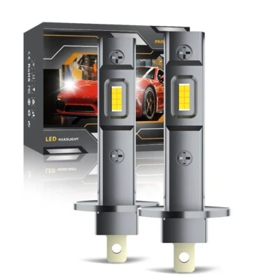 2 Lampade h1 LED MATRIX auto MOTO, 6.5K 120W Plug & Play, IP68 - Immagine 1 di 4