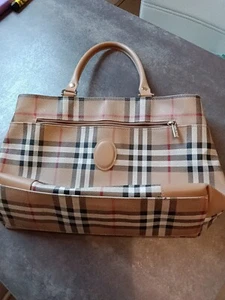 Henkeltasche Karriert - Bild 1 von 5