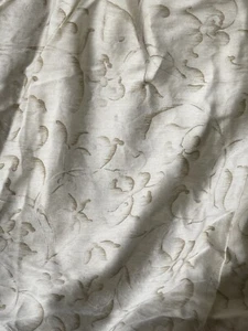 RALPH LAUREN Bed Skirt YORKSHIRE ROSE VINE Full Queen Double Size 17” Drop - Picture 1 of 2
