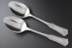 Stanley Roberts, Rogers Co Stainless Silverware - SRB113 - Soup Spoons (2) - Picture 1 of 1