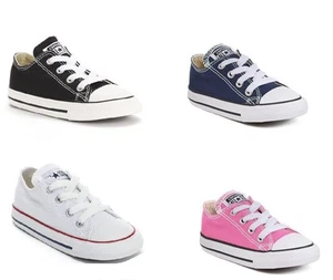 CONVERSE CHUCK TAYLOR ALL STAR SCARPE BASSE PER BAMBINI/BAMBINI - Foto 1 di 29