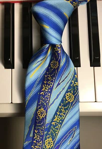 ANTONIO STEFANO / Exclusive 'IL LEOPARDO' Luxury Signature Italian Silk Tie -New - Picture 1 of 10