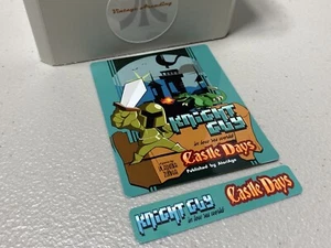 Knight Guy in Low Res World, Castle Days (for Atari 7800) Replacement Game Label - Picture 1 of 1
