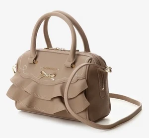 Samantha Vega 2 Way Hand Bag Shoulder Bag Kawaii Frill Ribbon Women's NEW - Picture 1 of 8