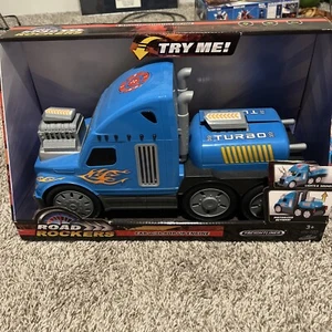 Road Rockers Freightliner Kid Galaxy Semi Truck 18 Wheeler Toy - Picture 1 of 12