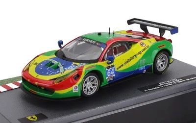 MODELLINO AUTO STATICO FERRARI 458 ITALIA GT3 24H DAYTONA 2015 BERTOLINI 1:43 - Immagine 1 di 4