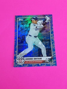 2025 Topps All Star Game Blue Parallel 002/150 Shohei Ohtani #50 + Base - Bild 1 von 2