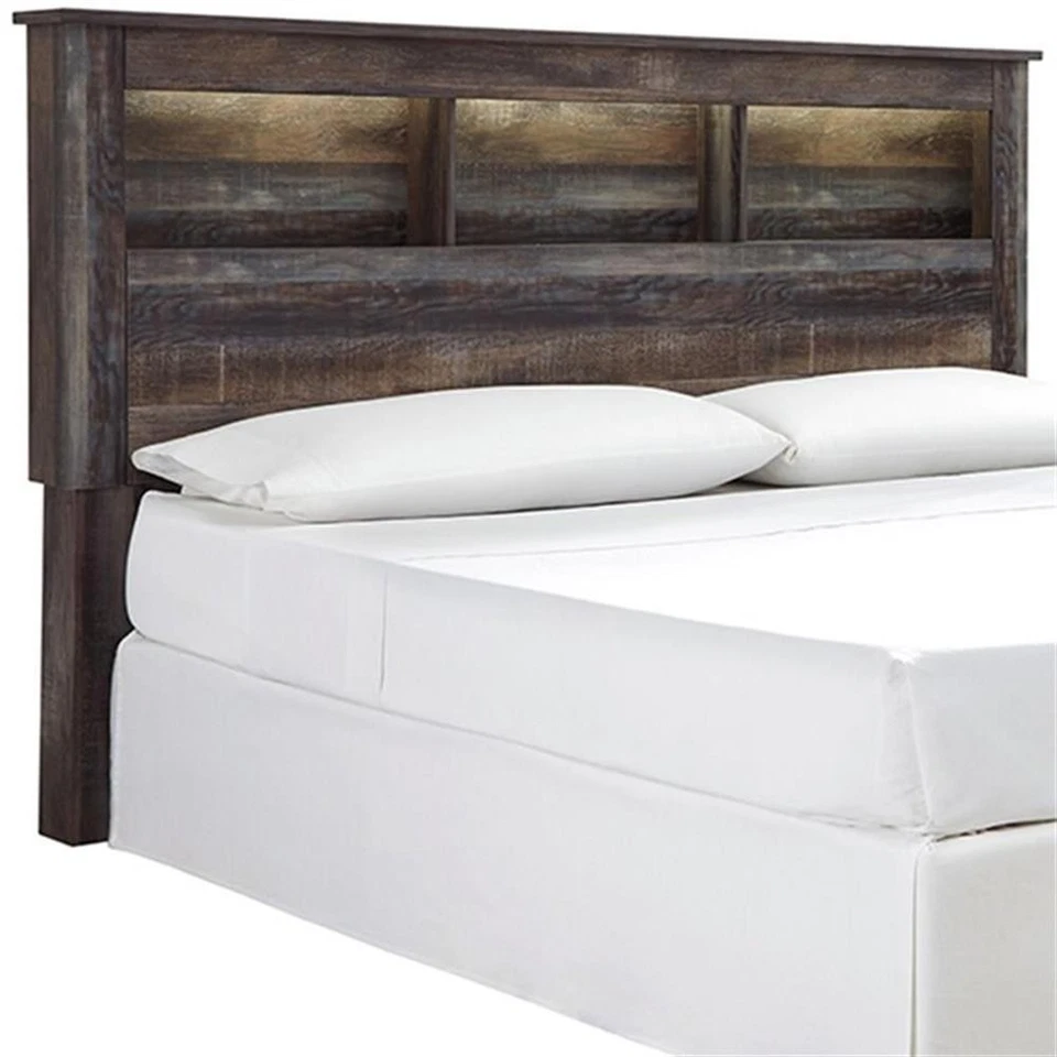 Signature Design by Ashley Drystan King California King Bookcase LED Headboard - Image 1 of 1
