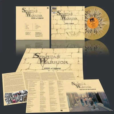 SPARTAN WARRIOR Steel n' Chains LP Vinyl NWOBHM Saxon Judas Priest Venom Raven - Image 1 of 2