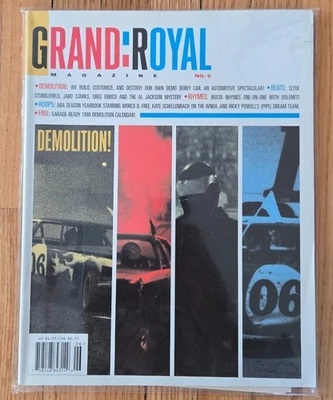 Grand Royal Magazine #6 Beastie Boys Busta Rhymes Demolition Derby Final Issue - Image 1 of 3