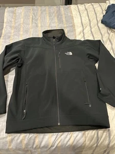 The North Face Men’s Apex Bionic Jacket Black Softshell Fleece Windstopper XL - Picture 1 of 5