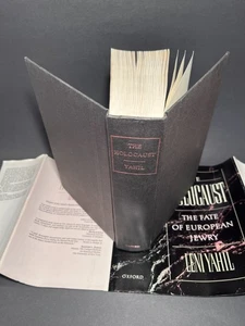 The HOLOCAUST, fate of European Jewry - Leni Yahil, HC/DJ Oxford NY 1st Edition/ - Bild 1 von 24