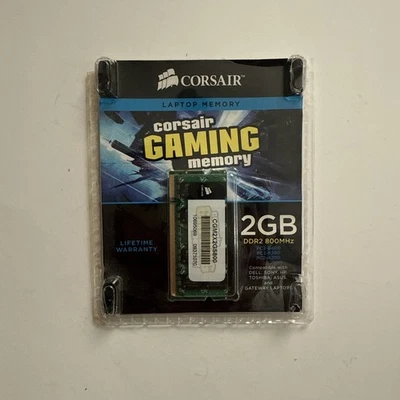 Corsair Laptop Memory 2GB Gaming Memory DDR2 800MHZ - Image 1 of 2