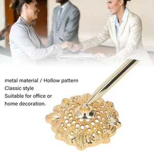 Stiftständer Retro Classic Style Hohlmuster Kompakt Metall Material Deko - Bild 1 von 25
