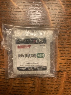 Metal Gear Solid: Snake Eater 3D Nintendo 3DS MGS3 Japón Copia Foto 1 de 2
