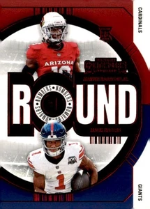 2024 Panini Contenders #2 Malik Nabers / Marvin Harrison Jr. Round Numbers - Picture 1 of 2