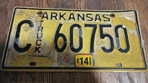 Targa camion Arkansas C 60750 - Foto 1 di 1