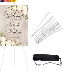 Easel Stand 66 Inches, Lightweight Adjustable Art Easel for Display, Wedding Sig - Picture 1 of 7