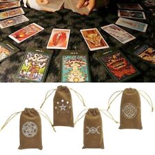 Star Pendulum Board Dowsing Board Divination Tarot Game Cards Velvet Bag