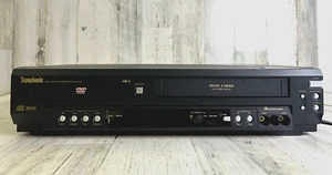 SYMPHONIC WF803 Lettore DVD/VHS VCR COMBO testato NO telecomando - Foto 1 di 8