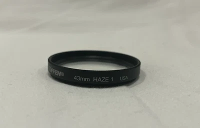 Tiffen Camera Filter, 43mm, Haze - 1 - USA Made - Used in Excellent Condition - Image 1 of 4