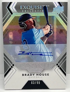 2022 Goodwin Champions Exquisite Collection Rookie /99 Brady House #RA-BH Auto - Picture 1 of 2