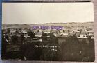 Zusammenfassung MT Luftaufnahme der Stadt echtes Foto Postkarte 1916 Montana RPPC