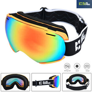 Skibrille Snowboardbrille Damen Herren Goggle Schneebrille Sport Brille UV400_DE