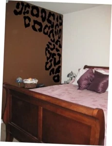 Leopard Print Spots Vinyl Wall Decal Decor - Picture 1 of 2