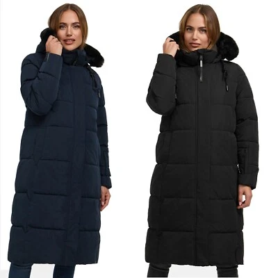 Abrigo acolchado de invierno para mujer Navahoo chaqueta acolchada abrigo parka capucha cálida amor relámpago