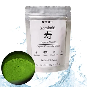 Ujiha Kotobuki Ceremonial Grade Matcha From Uji Japan Pesticide Free Organic - Picture 1 of 6