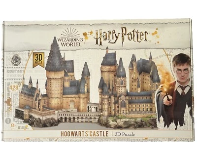 Harry Potter Wizarding World “Hogwarts Castle” 3D Puzzle 428 Pcs. Factory Sealed - Image 1 of 4