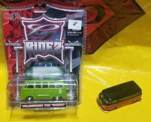 New Rides vw Samba van & used Jada VDubs 62 VW bus chopped Wolfsburg Express - Picture 1 of 8