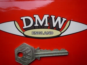 DMW Motorcycles England Classic British Motorbike Sticker 4.5" Bike Two Stroke - Picture 1 of 1