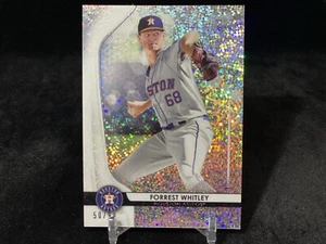 FORREST WHITLEY 2020 BOWMAN STERLING #31 PROSPECT SPECKLE REFRACTOR /99 ASTROS - Picture 1 of 2