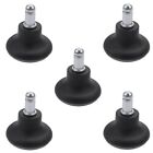 5Pcs Bell Glides Replacement Office Chair Wheels Stopper Office Chair Swive T1G2