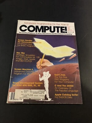 Revista compute atari Julio 1986 Edición 74 Vol 8 Nº 7 Foto 1 de 4