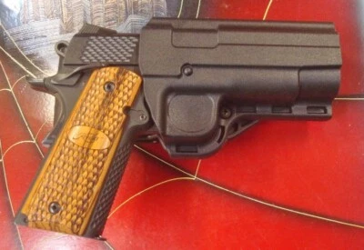 Funda de cinturón Uncle Mike's 74117 RH IRT Reflex Competition D/O 1911 Springfield  Foto 1 de 4