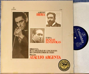 Argenta. Albeniz (Iberia + Turina (Danzas Fantasticas). Col C 7562. NM - Imagen 1 de 1