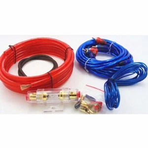 8 Gauge Subwoofer Speakers Car Audio Cable Car Installation Amplifier Wiring Kit - Picture 1 of 11