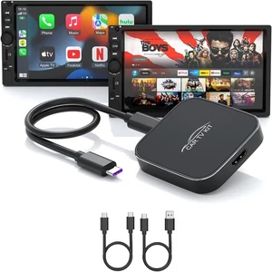 Auto TV Mate Pro Wireless CarPlay Adapter 2025 Neu HDMI Multimedia Adapter - Bild 1 von 8