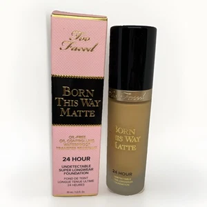 Too Faced Born This Way Matte 24 Hour Super Longwear Foundation Almond 1oz - Picture 1 of 2