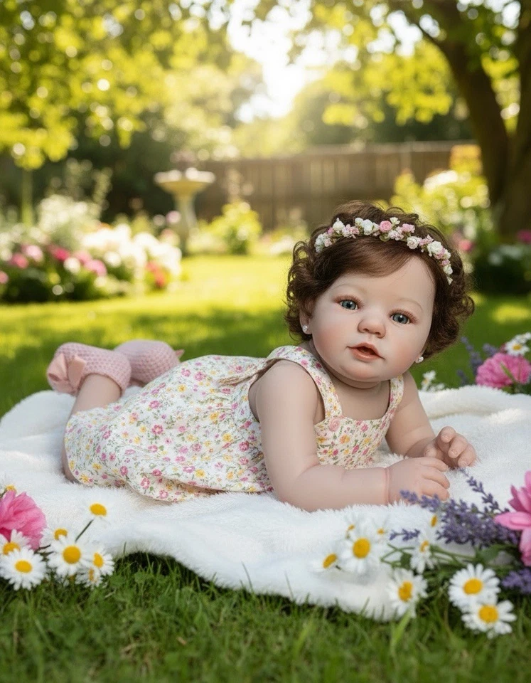 Abigail Smiling Doll Kit By Laura Tuzio-Ross-22" with COA  - Image 1 of 4