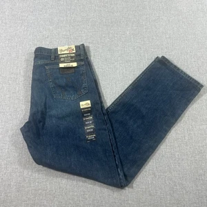 Wrangler Bootcut Jeans 01 20X Competition Low Rise Relaxed Fit Men's 36x35 READ - Picture 1 of 8