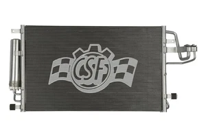 CSF 10489 A/C Condenser For 05-10 Hyundai Kia Sportage Tucson - Picture 1 of 5