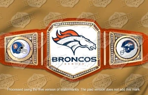 Denver Broncos Championship Belt Adult size - Picture 1 of 1