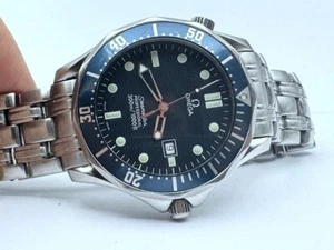 Omega Seamaster 42 mm James Bond Professional 300 m quadrante blu onda lunetta girevole - Foto 1 di 20
