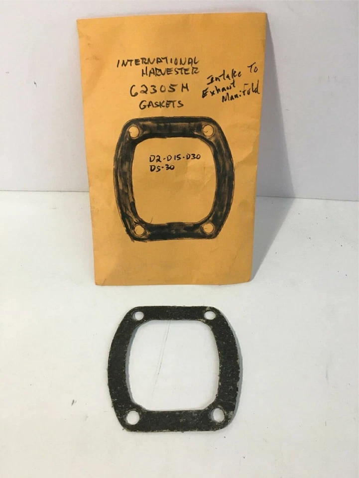 International Harvester Intake to Exhaust Gaskets - G2305H - D2, D5,D15, D30-C47 - Изображение 1 из 1