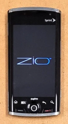 Sanyo Zio SCP-8600 - Black and Silver ( Sprint ) Very Rare Smartphone - Image 1 of 4