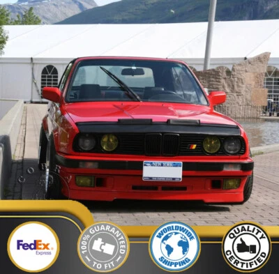 Car Bra Hood Bonnet Mask Fits BMW 3 E30 1984 1985 1986 1987 1988 1989 1990 1991 - Image 1 of 4